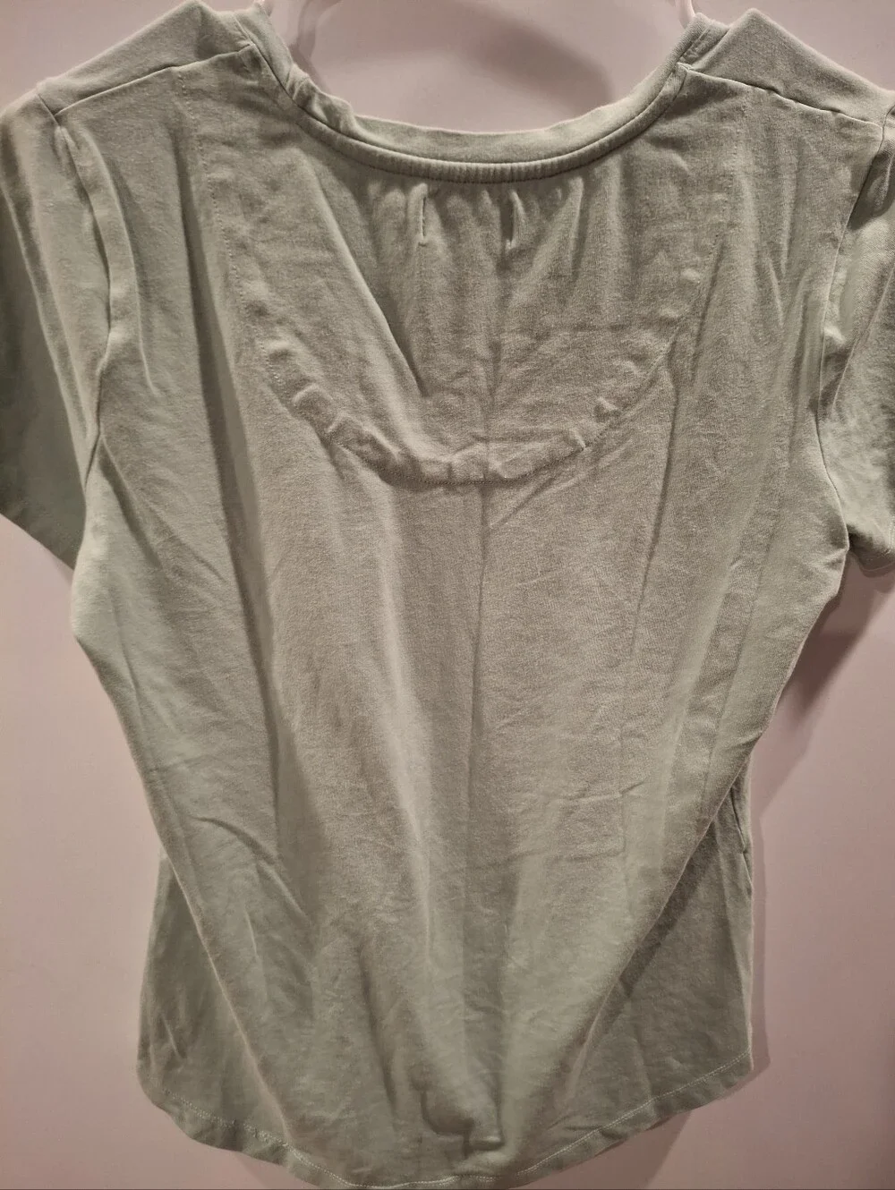 Vera Bradley Sage Green Short Sleeve Pocket Tee With Floral PJ Pants